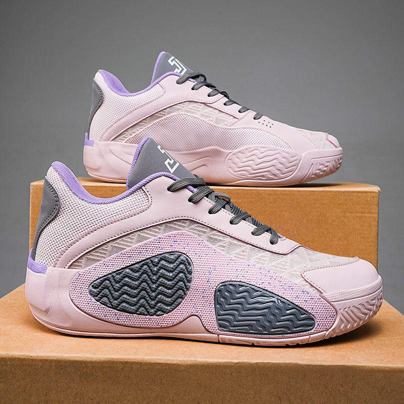 Custom Professional Men Outdoor Sports Sneakers Blank Mesh Breathable Women Boys Basketball Shoes