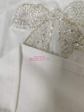 Cotton Round Neck Short Sleeve Top Sequins Butterfly Embroidery Design Sense Pattern Summer New Women's T-Shirt