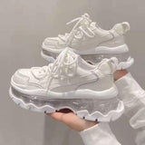 Chaussures Pour Femme White Trendy Flat Summer Spring Fall Shoes Mujer Women's Fashion Sneakers