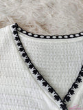 Versatile Tops for Women Casual Popular Women's Clothing Knitted Short Sleeved Tee