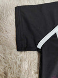 Stand Collar Graphic Tee Zipper Tops for Women Embroidery Short-Sleeved Tee