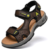 Summer Sandals Comfortable Fashion Design Durable Genuine Leather Sandals for Men