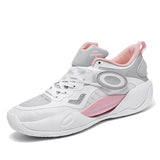 Professional Men Outdoor Sports Sneakers Low Cut Strap Lacing Mesh Breathable Women Kids Boys Basketball Shoes