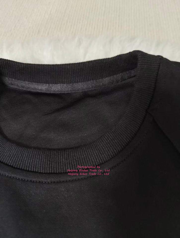 2026 Summer Men's Deconstructed T-shirt Button Detail Oversized Streetwear Short Sleeve Tee
