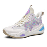 Anti Slip and Wear Resistant Professional Men Outdoor Sport Sneakers Blank Leather Women Basketball Shoes