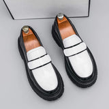Round Toe Formal Slip on Height Increasing 4cm Wedding Footwear Hard Wearing Handsome Men Patent Leather Dress Shoes