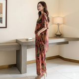 Summer Retro Print 2-Piece Outfit