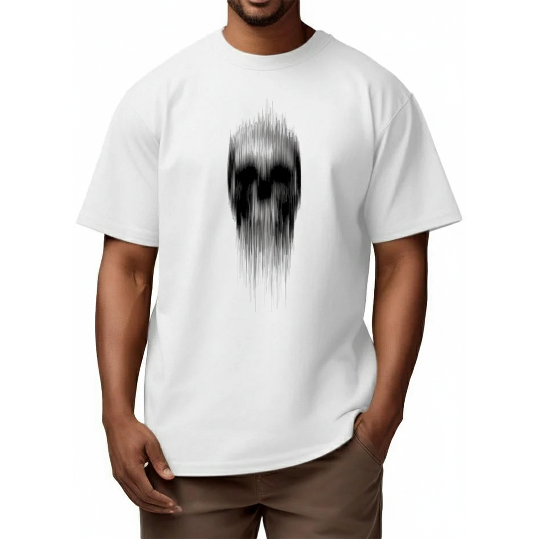Abstract Skull T-Shirt