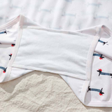 Playful Dachshund Print Shorts