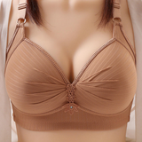 Full Coverage Comfort Wireless Push-Up Bra for Full Coverage & All-Day Comfort