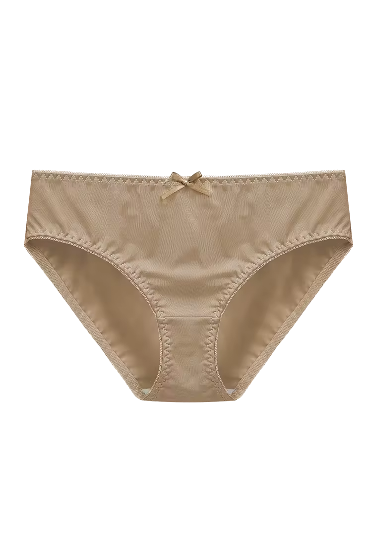Satin Bikini Panty -  Bikini Cut Underwear