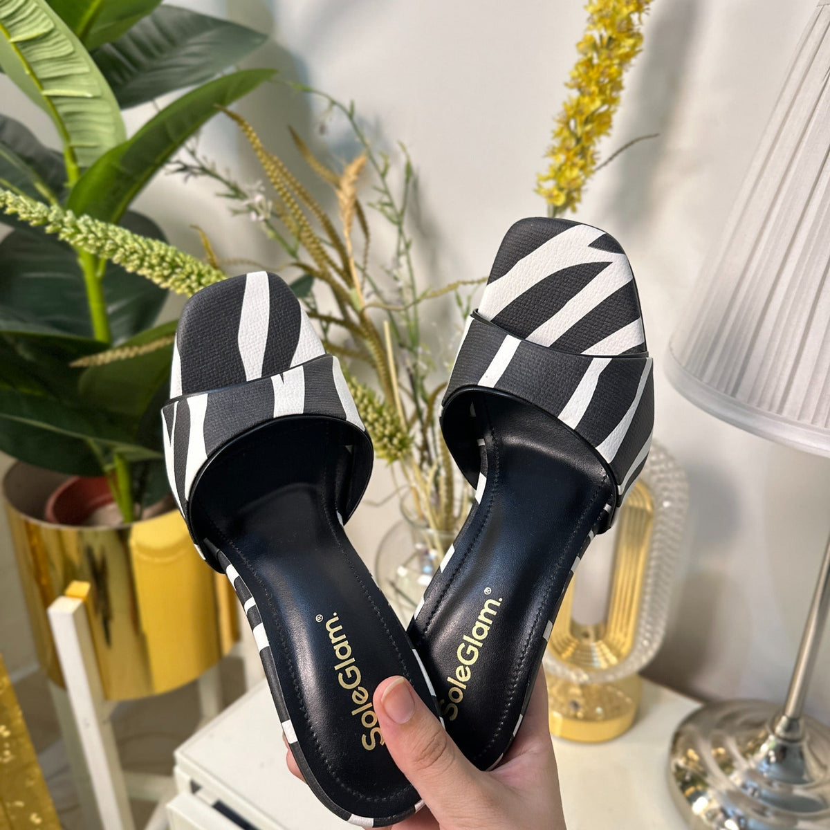 Zebra Luxe Heel