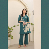 Dusky Wave Cotton Co-ord Set