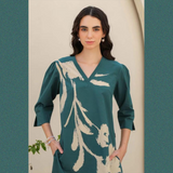 Dusky Wave Cotton Co-ord Set