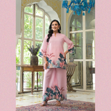 Softpink printed cotton co-ord set