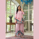 Softpink printed cotton co-ord set