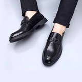 Shiny Black Formal Loafers