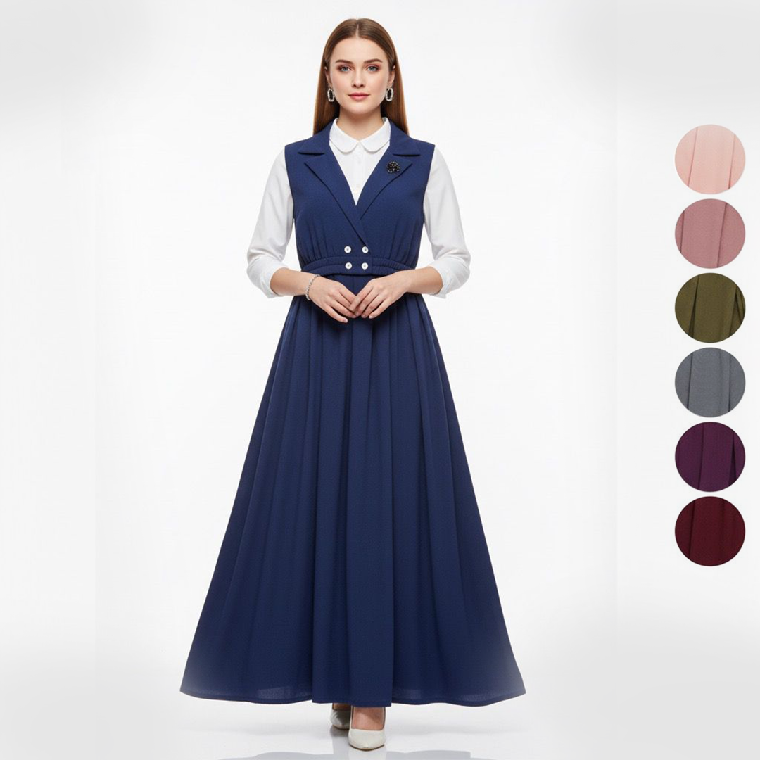 The Tailored Sleeveless Blazer Dress