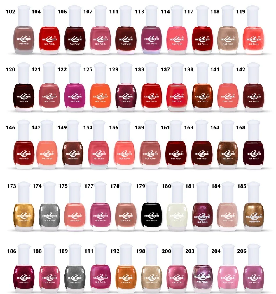 CHRISTINE NAIL POLISH  10ML