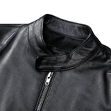 Formal Lambskin Leather Jacket