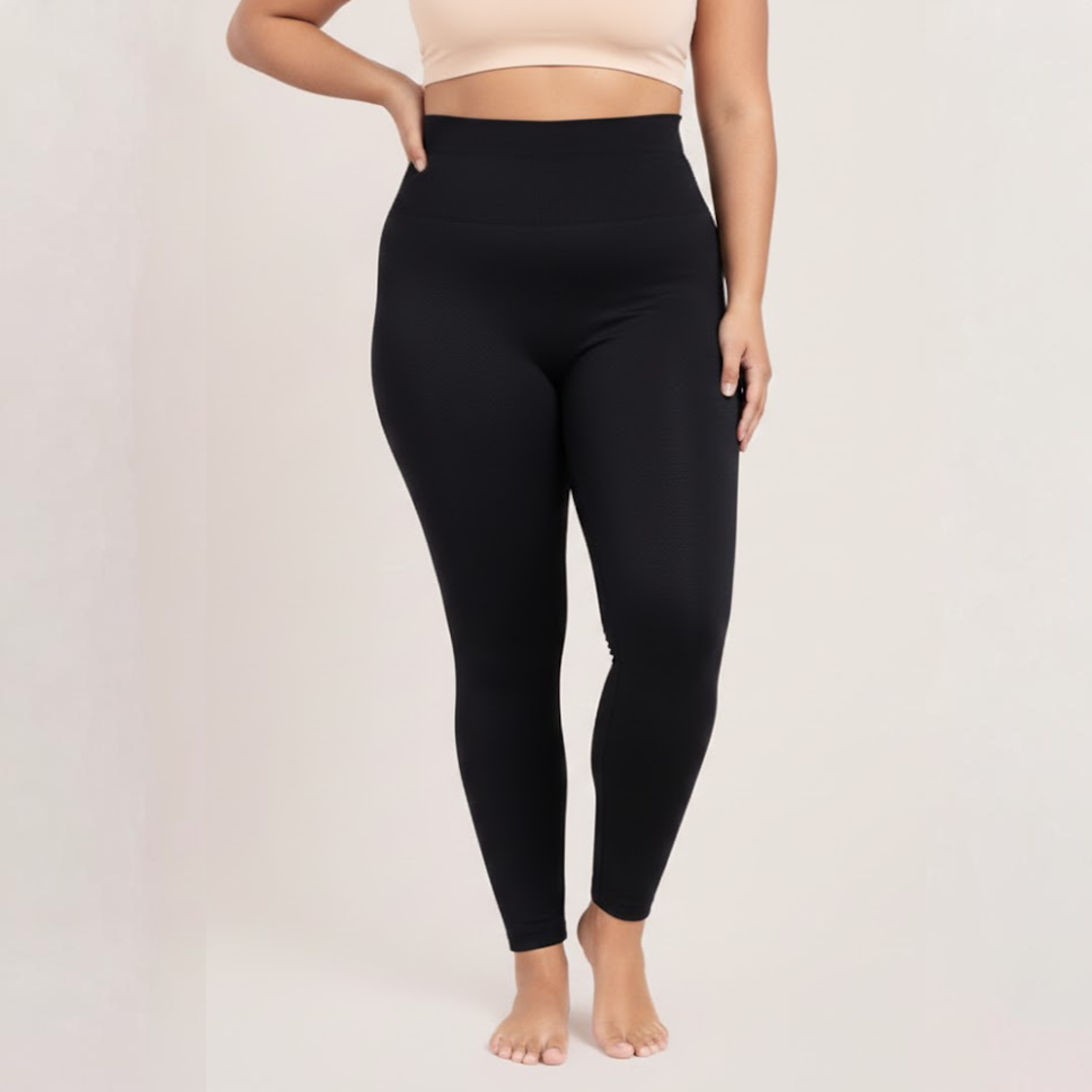 high-waisted, seamless shaping leggings