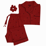 Heart Print Night Suits For Women
