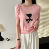 Versatile Graphic Tee Bestselling New design Tops for Women Popular Short-sleeved T-shirt