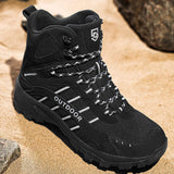 Premium Ankle Support Hiking Boots with Slip-Resistant Sole Breathable Mesh Outdoor Shoes for Trekking & Mountain Climbing