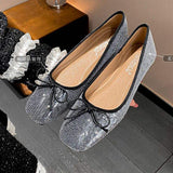 High-Quality Sequin Flat Pumps for Women - Comfortable, Stylish, & Durable Ladies' Shoes