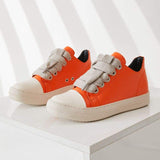 Chaussures Pour Femme New Arrival Leather Trendy Thick Lace Women's Fashion Sneakers