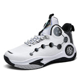 Men High Quality Fashion Cool Kids Sports Sneakers Mesh Breathable Basketball Shoes for Women