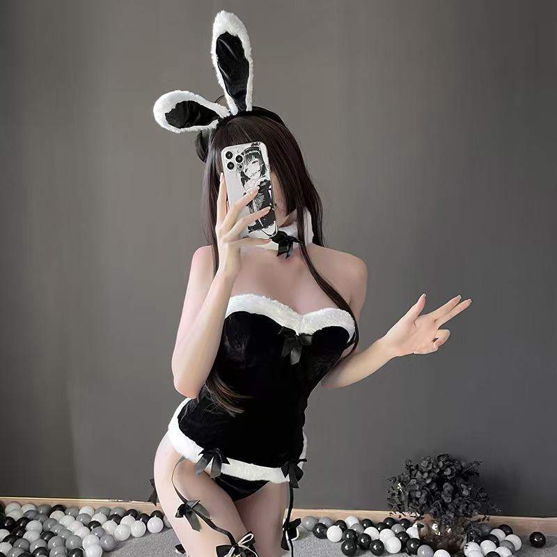 Sexy Bunny Girl Uniform Tempting Cute Role-playing Set Pajama Girl