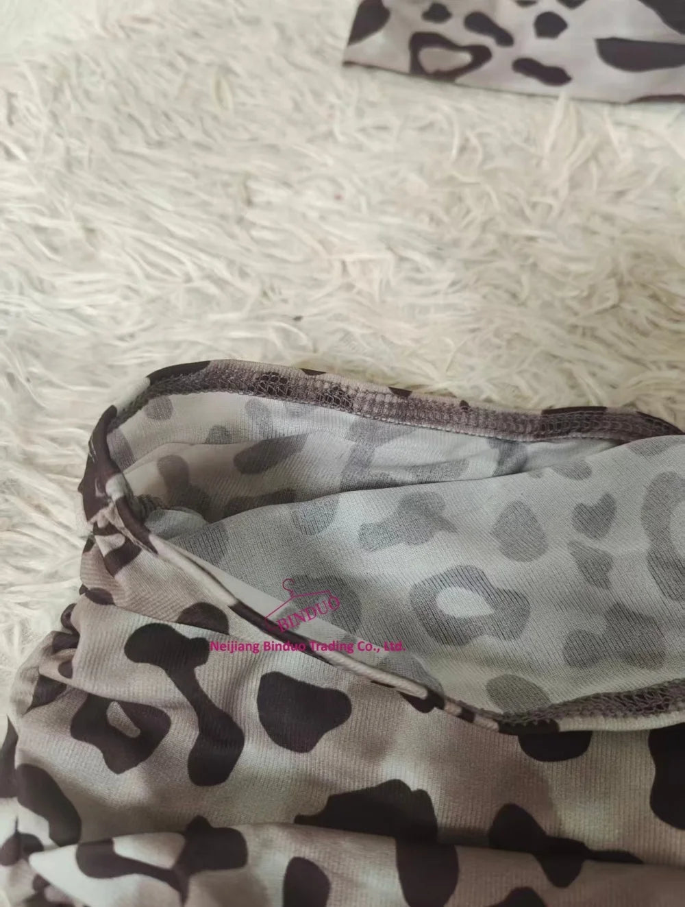 American Fashion Women's New Leopard Print Hot Girl Style Halter Top Off - shoulder Slim - fit Tank Top - Zeprah