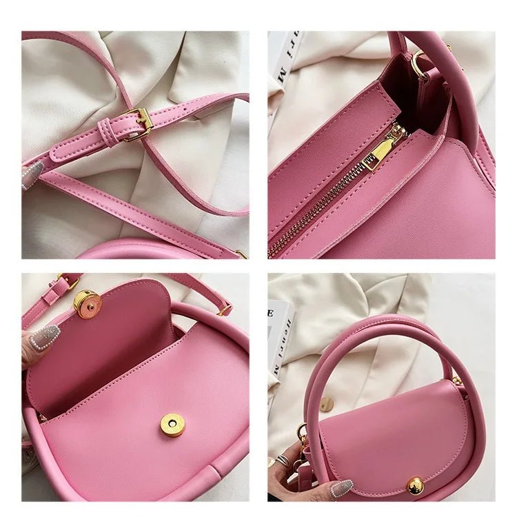 Arrival Ladies Purse Luxury Designer Handbags Famous Brands Sling Chic Cross Body Saddle Women Handbag - Zeprah