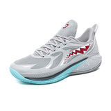 Anti Slip Professional Men Outdoor Sports Sneakers Breathable Blank Mesh Women Basketball Shoes
