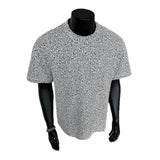Men's Starry Glitter Heavyweight T-Shirt American Twill Structured Shoulder Short Sleeve Tee Summer Luxury Edgy Stylish Top
