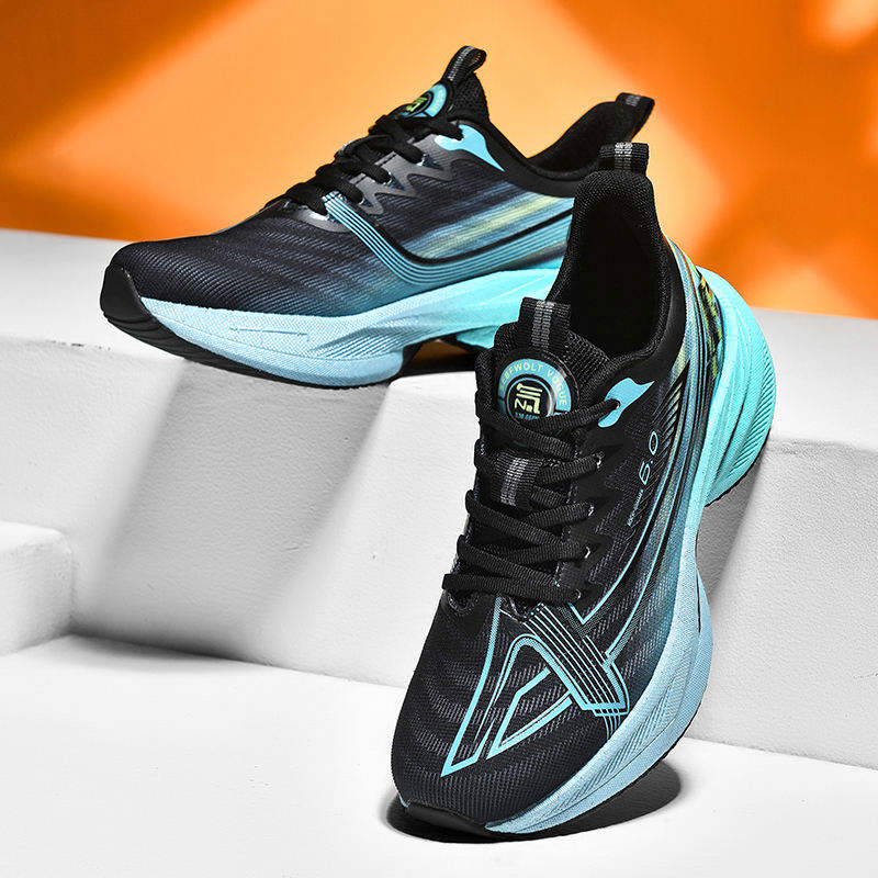 Men comfort Marathon Running Shoes with Breathable Mesh Upper and High Rebound Foam Cushioning