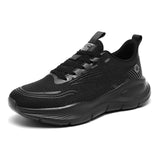 Streamlined Aerodynamic Breathable Mesh Sports Running Shoes with Shock Absorption Lightweight Sole