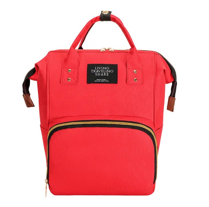 Baby Diaper Bag Large Capacity Travel Mummy Bag Diaper Backpack Baby Boy Diaper Bag for Mom Baby Care - Zeprah