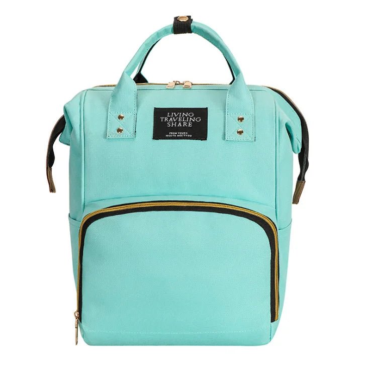 Baby Diaper Bag Large Capacity Travel Mummy Bag Diaper Backpack Baby Boy Diaper Bag for Mom Baby Care - Zeprah