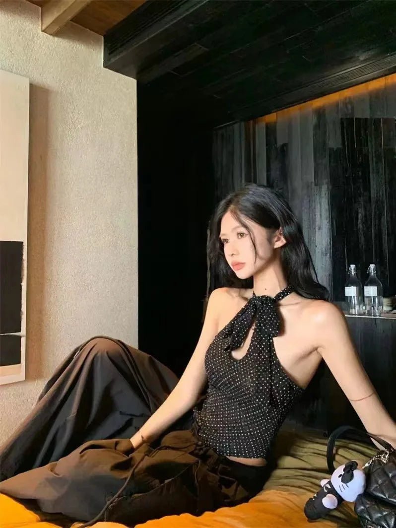 Backless Bodysuit Unique Onesite Halter Base Jumpsuit - Zeprah