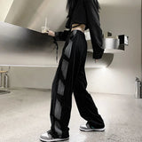 Baggy Hip - hop Straight - leg Long Pants Casual Trousers Fashionable Slacks - Zeprah