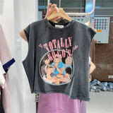 Bestselling Sleeveless Tops Printed Basic Women's Clothing Casual Going Out Tops - Zeprah