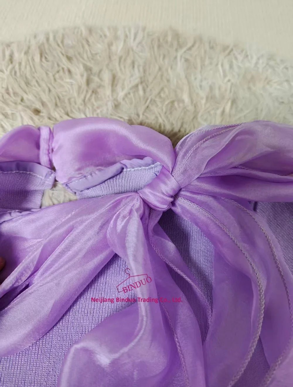 Bow Made of Lacing Short Sleeve Top Elegant Fashionable Tops for Women Simple Best Sale T-shirt for Women - Zeprah