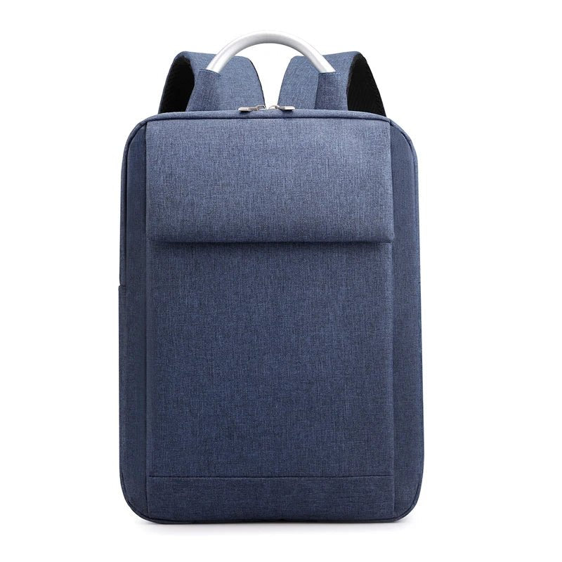 Business Laptop Backpack Man Aluminum Alloy Handle Nylon Laptop Backpacks School Bags - Zeprah