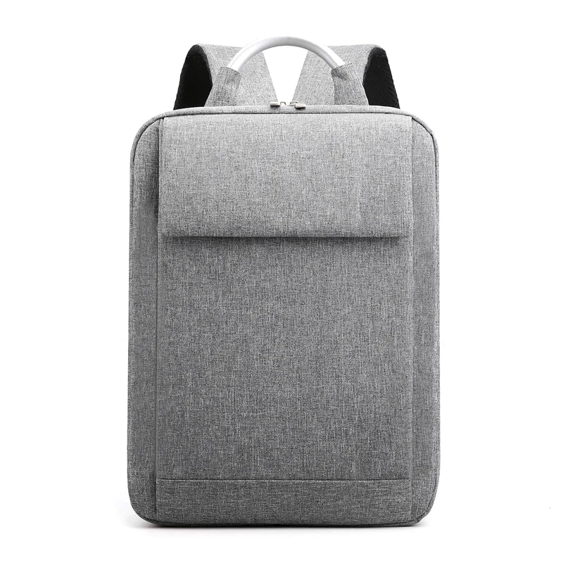 Business Laptop Backpack Man Aluminum Alloy Handle Nylon Laptop Backpacks School Bags - Zeprah