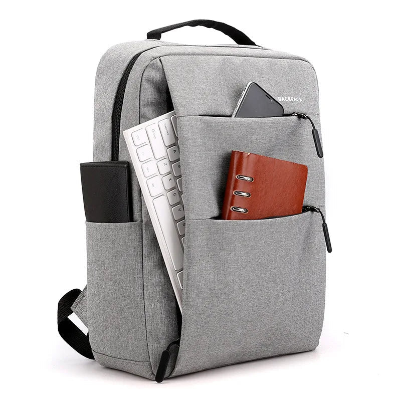 Business Polyester Fashion Waterproof Laptop Bags Supplier School Travel Women Men Smart Backpack - Zeprah
