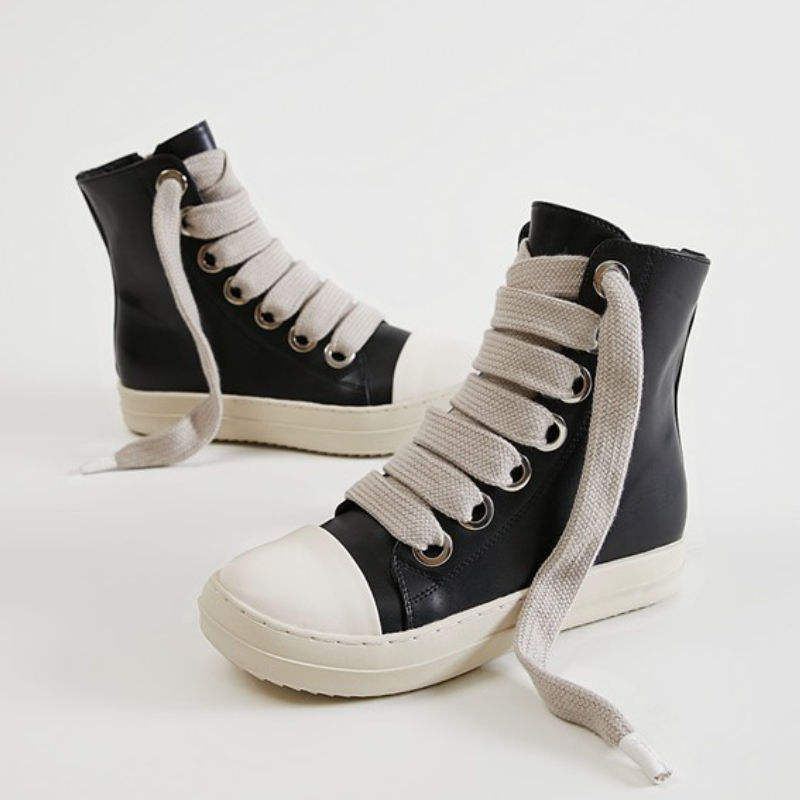 Thick Lace High Top Tassel Running Chaussures Sepatu Casual Shoes Trending Women's Fashion Sneakers for Ladies