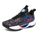 Premium Breathable Mesh Upper Sports Sneakers Responsive EVA Midsole Hollowed Sole High Traction Outsole Basketball Shoes