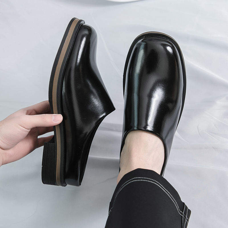 Handsome Quality Men Casual Formal Half Dress Shoes Classic Design Good Looking Durable Outdoor Slip on